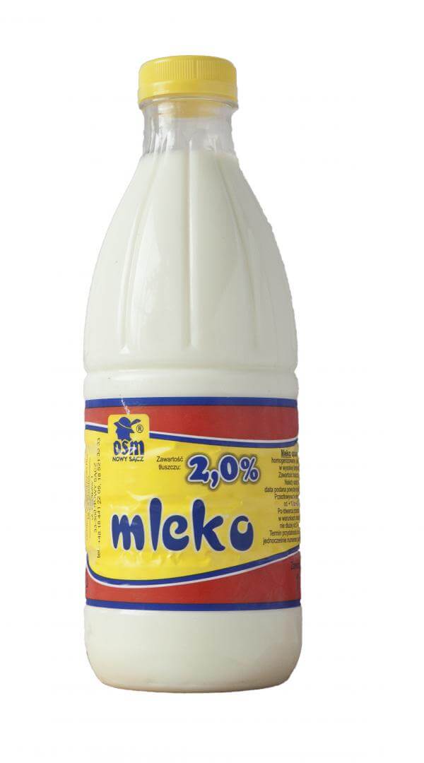 Mleko pet 2% 1 l